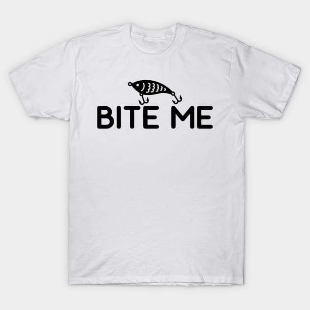 Bite Me Fish T-Shirt by sally234